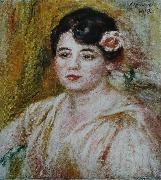 Pierre Auguste Renoir Portrait of Adele Besson painting